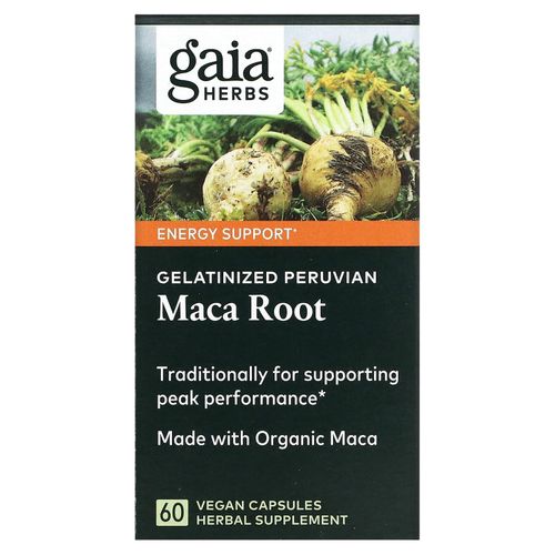 ماكا Gelatinized Peruvian Maca Root 60capsules 500 مجم - 60 كبسولة
