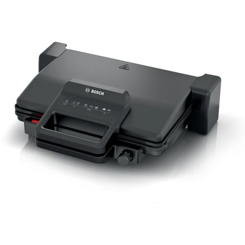 Electric Grill – 2000 Watts, 3 Grilling Modes, Removable Plates – Black Model - TCG3323