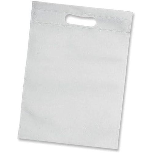 5 Pcs Gifts Polyester Fabric Bags Size 30 * 40 Cm White
