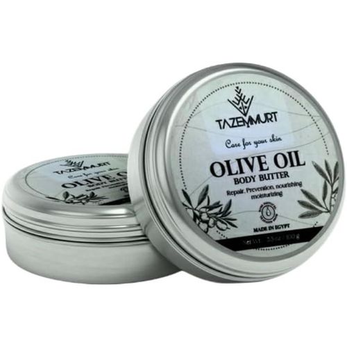Olive Oil Body Butter 30g – Deep Moisturizing Body Butter for Dry Skin – Rich Olive Oil Formula – Nourishing & Softening Skin Care – Natural Body Moisturizer – Made in Egypt