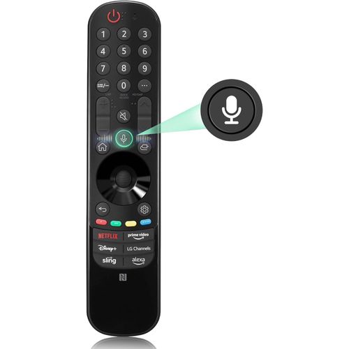 Remote control for LG TV MR23GN 2023 New for LG Smart TV Remote with Voice and Pointer Function Compatible with 2018-2023 LG UHD OLED QNED B3 C3 G3 NanoCell 4K 8K Smart TVs MR23GA