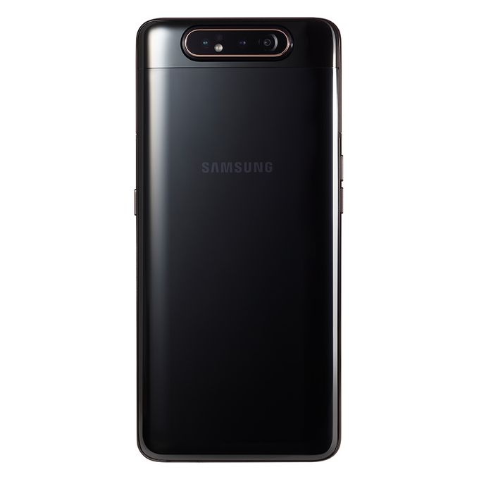 Samsung Galaxy A80 - 6.7 بوصة 128 جيجا بايت موبايل ثنائي الشريحة - أسود
