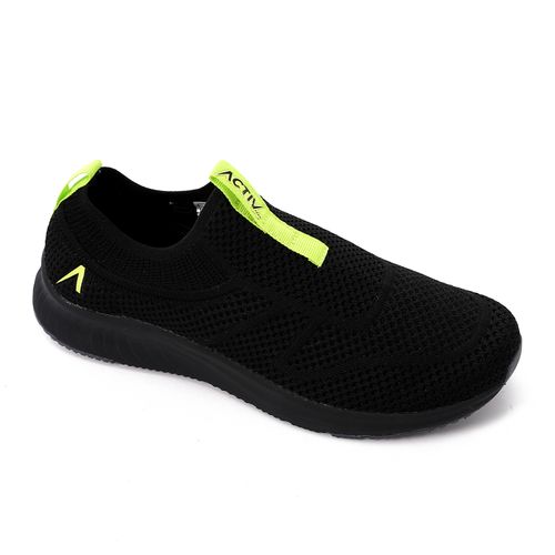 Black Slip-On Comfy Sneakers