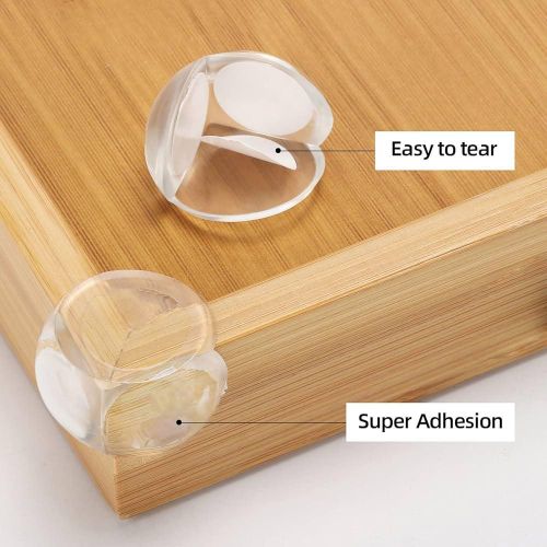 Child Baby Safety Silicone Protector For Table Corner - 8 Pcs