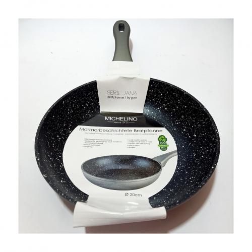 مقلاية مغطاة بمادة الرخام غير اللاصق مقاس 20 سم - MICHELINO