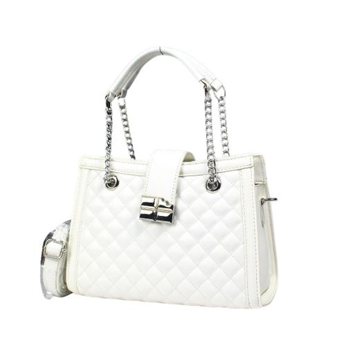 Stylish women's shoulder bag-white