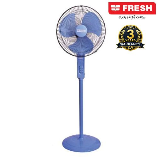 Galaxy 16 Inch Stand Fan, 3 Blades, 3 Speeds, Quiet Operation – 3 Year Warranty