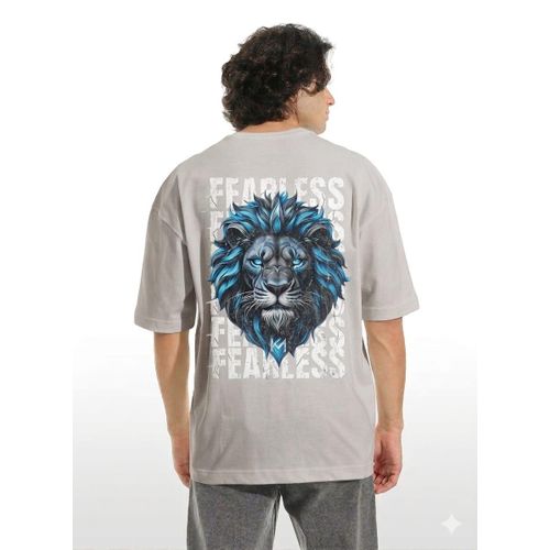 M&K Oversize 100% Cotton Polyvar (FEARLESS) Silver