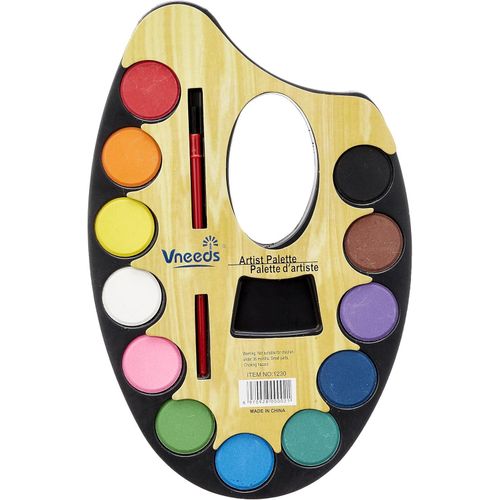 Vneeds Artist Palette Medium 12 Colors - No 1230