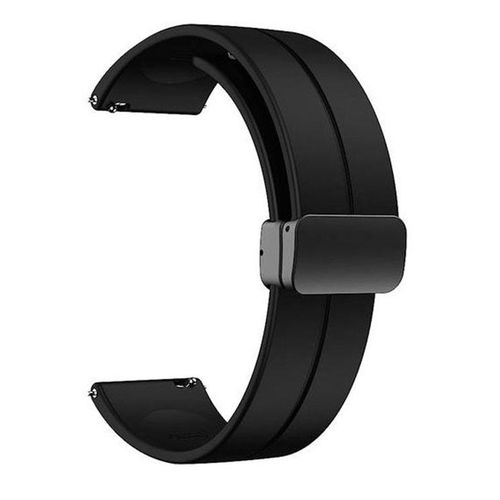 22mm Silicone Strap Magnetic Folding Buckle For Oraimo Watch Pro NT OSW-850H