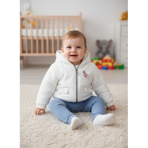 White baby puffer Jacket