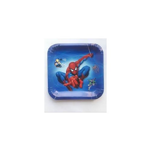 Spider-Man web print plate set