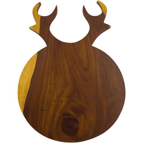 Deer Antler Cutting and Serving Board - Premium Sarso Wood