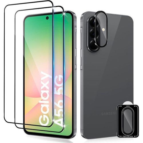 HD Anti-Fingerprint Anti-Scratch Screen Protector for Samsung Galaxy A56 5G, 3 Pack