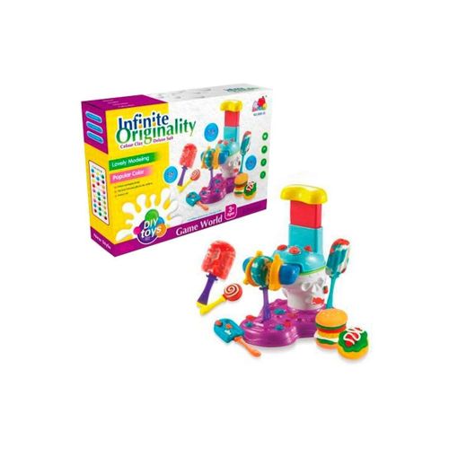 Infinite Originality DIY Dessert Party Maker Color Clay Deluxe Suit Play-Doh Gourmet Set for Ages 3+