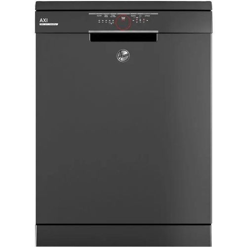 13 Place Settings Freestanding Dishwasher, 5 Programs, Silver - HDPN1L360PA-EGY