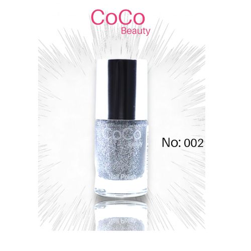 Nail Polish - ( 002 Silver ) - 12ml