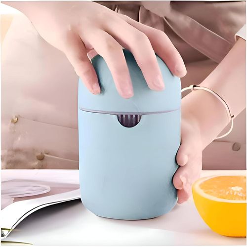 Citrus Juicer Tool - Ergonomic Handheld Device for Fresh Juice, Thick High-Density Material, No Seeds or Pulp, Multi-Color, Ideal for Home or Travel