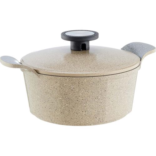 granite cookware pot 26cm - warm