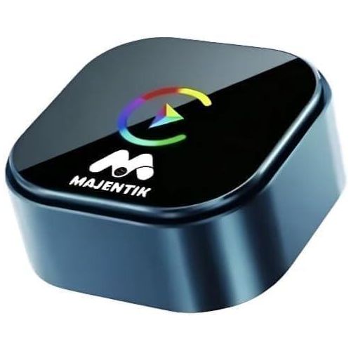 Wireless CarPlay and Android Auto Adapter, Plug and Play USB Dongle, Compatible with iPhone and Android, ABS and Alloy, 26x26x23mm