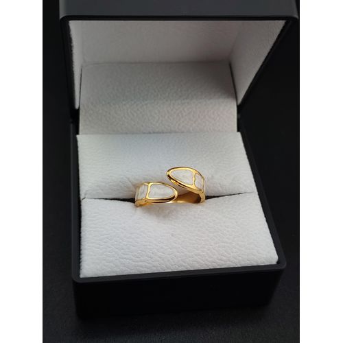 Mother-of-Pearl (Shell) Free-Size Open Ring