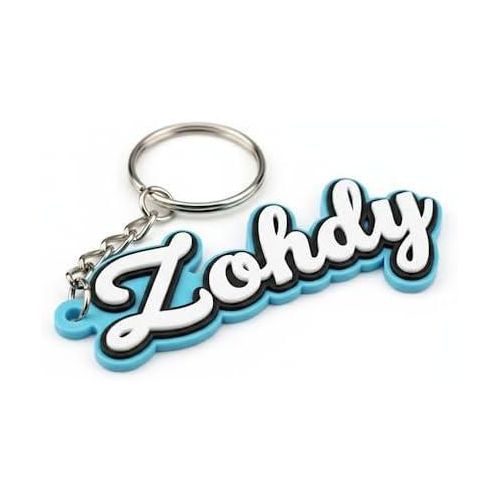 Zohdy Keychain - Personalized Name Keychain - Zohdy Personalized Gift for Friends, Family, Lovers, Best Friend, Birthday, Anniversary, Graduation, Christmas, Valentine's Day, Keepsake Jewelry
