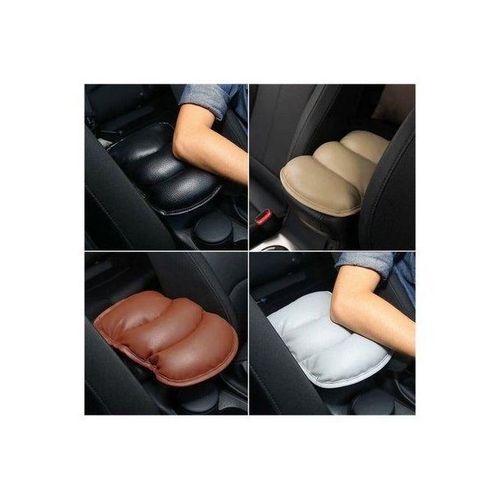 Comfortable Car Center Console Armrest Cover, Soft Leather Car Console Cover, Car Interior Center Console Pad for Driver or Passenger Arms, Compatible with All Cars