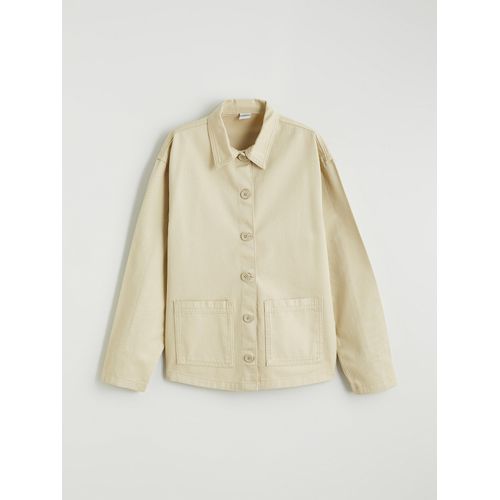 Basic Long Sleeve Girl's Shirt Jacket