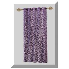 Ja027 Jacquard Fabric Curtain -Purple- W130 L250