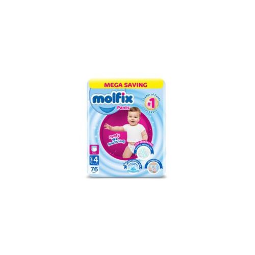 Diapers Pants Mega Pack Maxi Size 4 - 76 Pieces - N/A