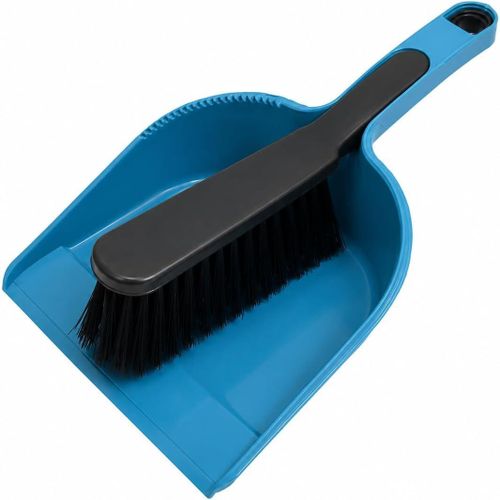 Dustpan And Brush Set Random Colors Compact Cleaning Brush With Ergonomic Handle Plastic Dust Pan For Home Office Kitchen Table Floor Quick Dust Cleaning Tool Set