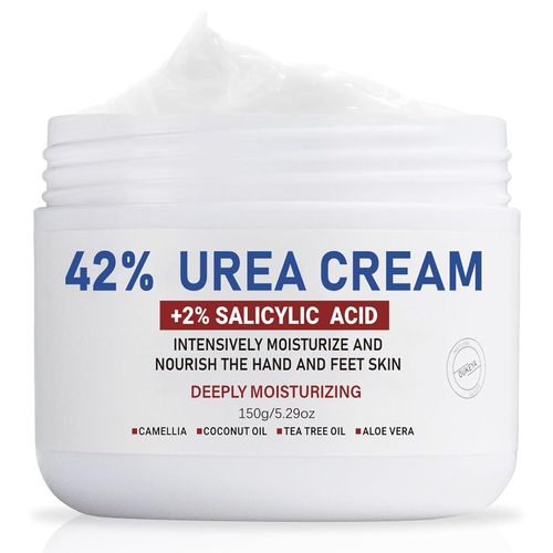 OUKEYA Urea Cream 42% to Soften & Smooth Dry, Cracked, Rough Skin