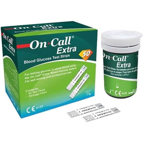 شرائط اختبار One Call Extra 50 - لقياس مستوى السكر في الدم