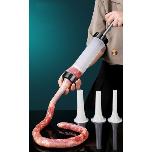 ZNZNANG Hand Operated Salami Maker -Sausage Filling Machine -Household Sausage Filler-Homemade Sausage Filling Machine Easily Make Various Sausages at Home