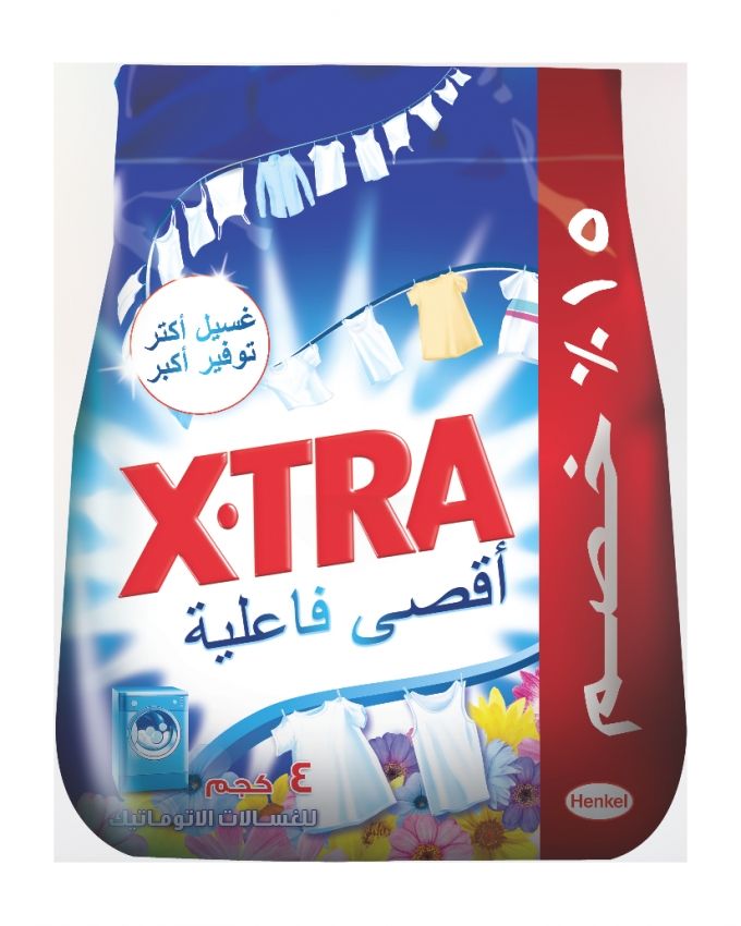 Detergent Powder - Flowers - 4 Kg - 15 % Off