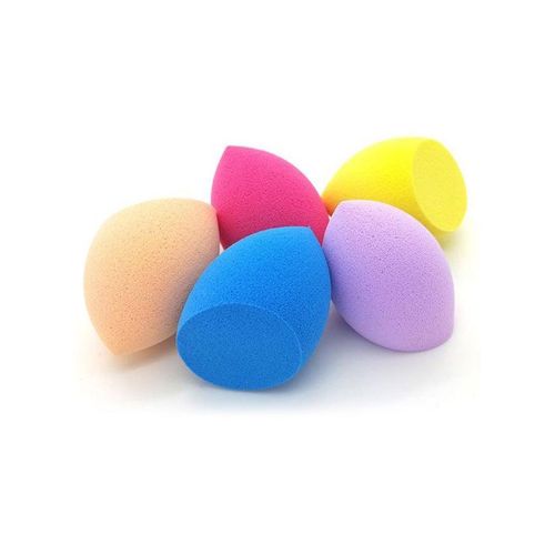 5-Piece Foundation Sponges Red/Pink/Blue