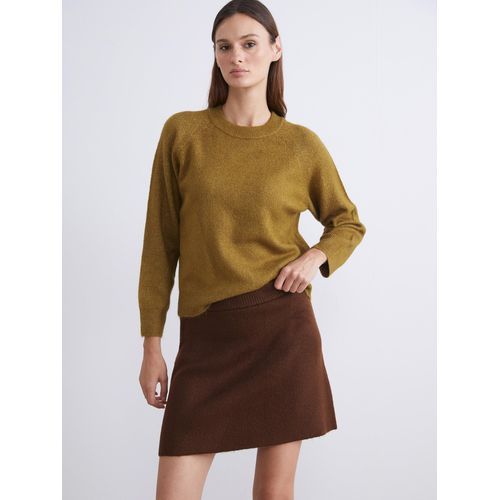Crew Neck Women's Knitwear Sweater