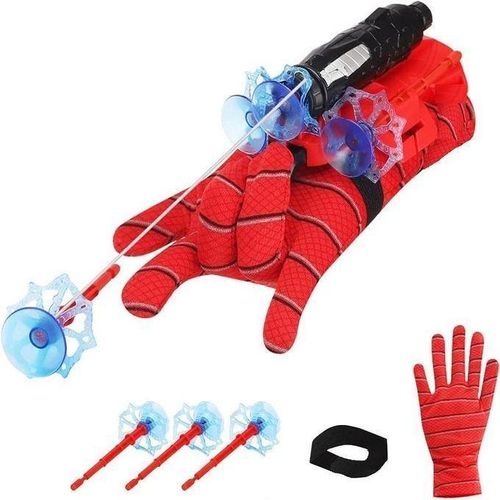 Spider Web Toy for Kids Spiderman Glove Set