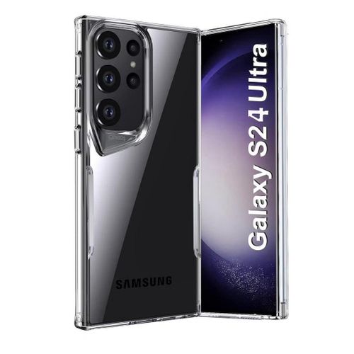 Gear4 Crystal Palace Compatible with for Samsung Galaxy S24 Ultra Case Advanced Impact Protection with Technology Anti-Yellowing Phone Cover Transparent