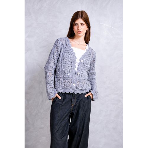 Crochet Granny Square Cardigan