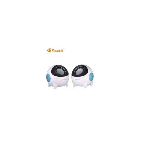 K800 USB Multimedia Speakers High Quality Sound Black
