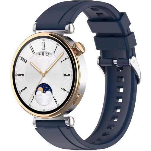 Fekra Silicone Band Compatible with Huawei Watch GT6 41mm GT5 41mm GT4 41 mm 2025 18mm New Soft Silicone Loop Strap Soft Breathable Wristbands No Gap for Women Men