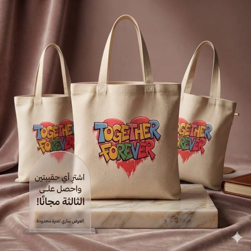 A very special offer Buy 3 tote bags for the price of 2
