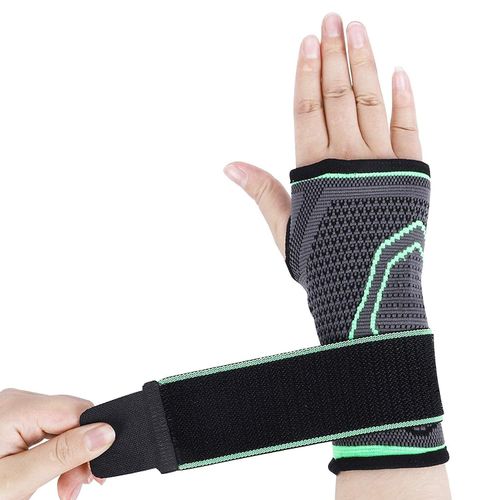 Adjustable Compression Wrist Support Sleeve – Ideal for Joint Pain Relief & Sports Protection.
