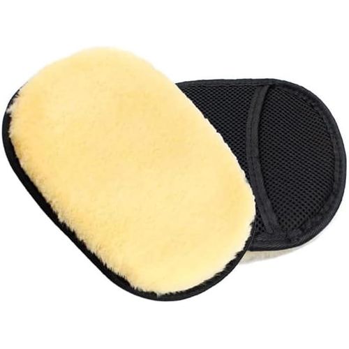 Microfiber Car Wash Mitt Glove Scratch Free Black - Soft Microfiber, Reusable, Auto Detailing, For Car, Bike & SUV, Dashboard & Glass Use