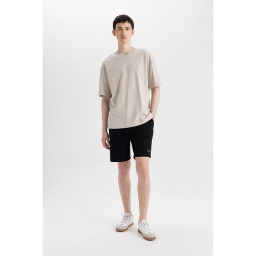 Man Casual Knitted Bottom - Black
