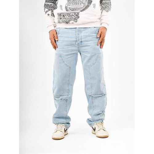 Men's wide-leg jeans