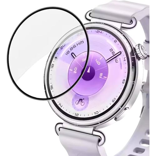 Screen Protector For Huawei Watch GT6 41MM – HD Clarity, 3D Curved Edge Screen, Anti-Scratch, Ultra Shatterproof, Ultra Touch Sensitivity, Easy To install – Not A Glass