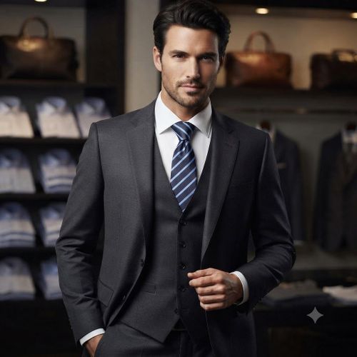 Add a touch of sophistication and luxury to your formal look with this carefully crafted tie that combines classic elegance with a modern design. Made from high-quality polyester, it offers a soft feel and a polished look that lasts all day.