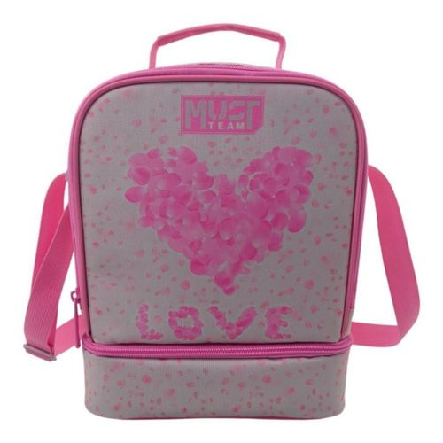 Lunch Bag Insulated Yummy Cute Love 2 Compartments